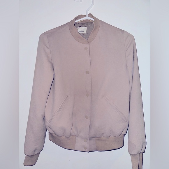 Aritzia Wilfred Poussin bomber jacket XS - great condition! - Picture 3 of 11